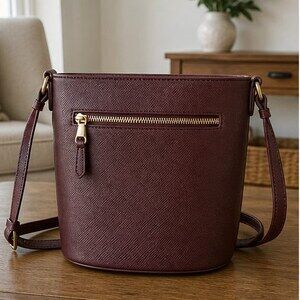 Mauve Vegan Leather Bag